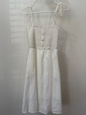 knee length dresses for ladies ULLA JOHNSON KIANA MIDI DRESS – Lawrence Covell main image 1